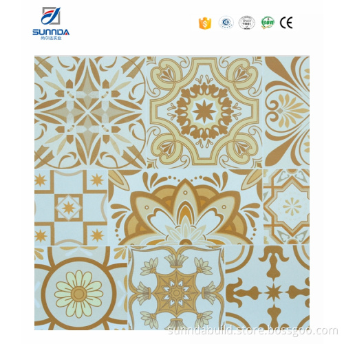Sunnda yellow orange color kitchen backsplash moroccan tile bathroom
